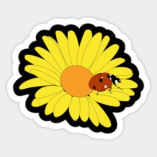 Goldmargerite Sticker